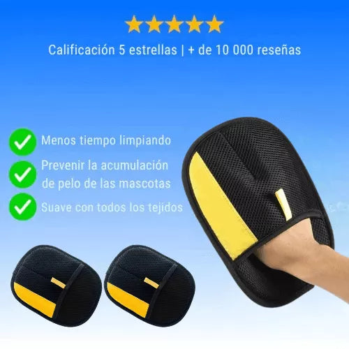 PetMaster™ guante quita pelusa electrostático 1+1 GRATIS