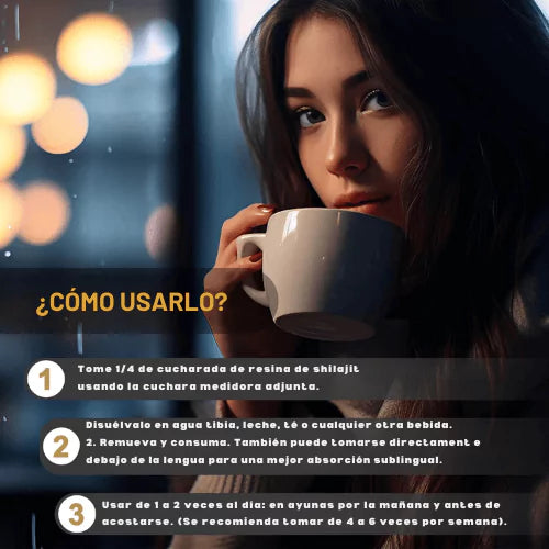Shilajit Resina Pura 100%