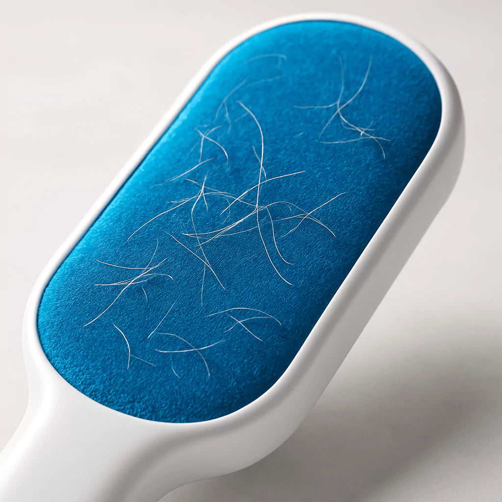 Espátula PetMaster© quita pelo, pelusa y polvo