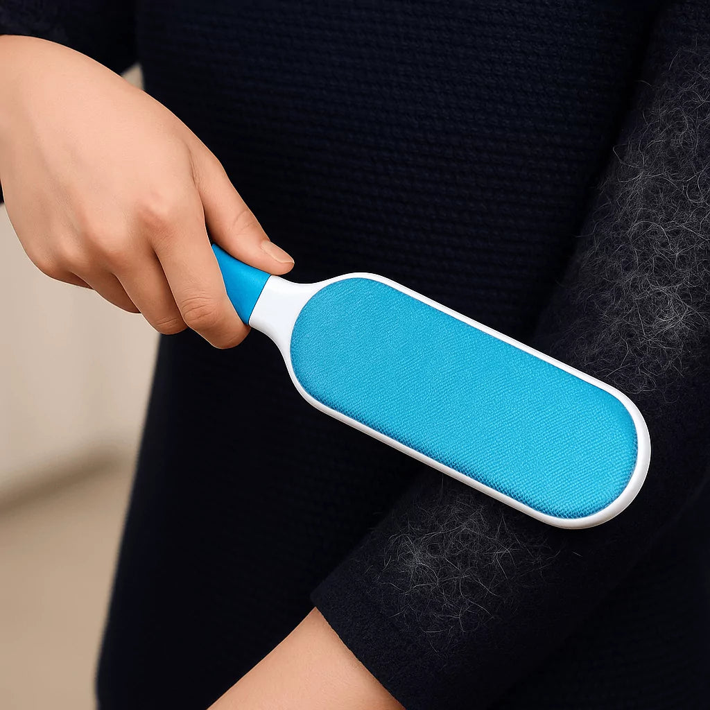 Espátula PetMaster© quita pelo, pelusa y polvo