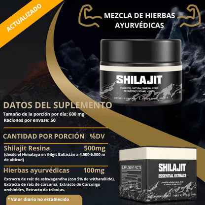 Shilajit Resina Pura 100%